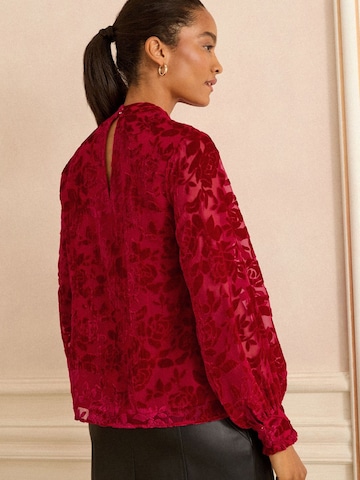 love & roses - Blusa en rojo