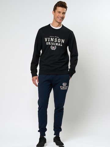 VINSON Trui 'Randy' in Zwart