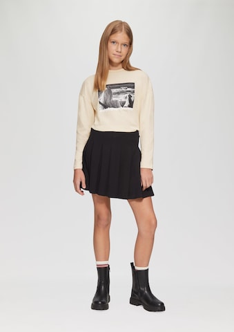 s.Oliver Shirt in Beige: voorkant