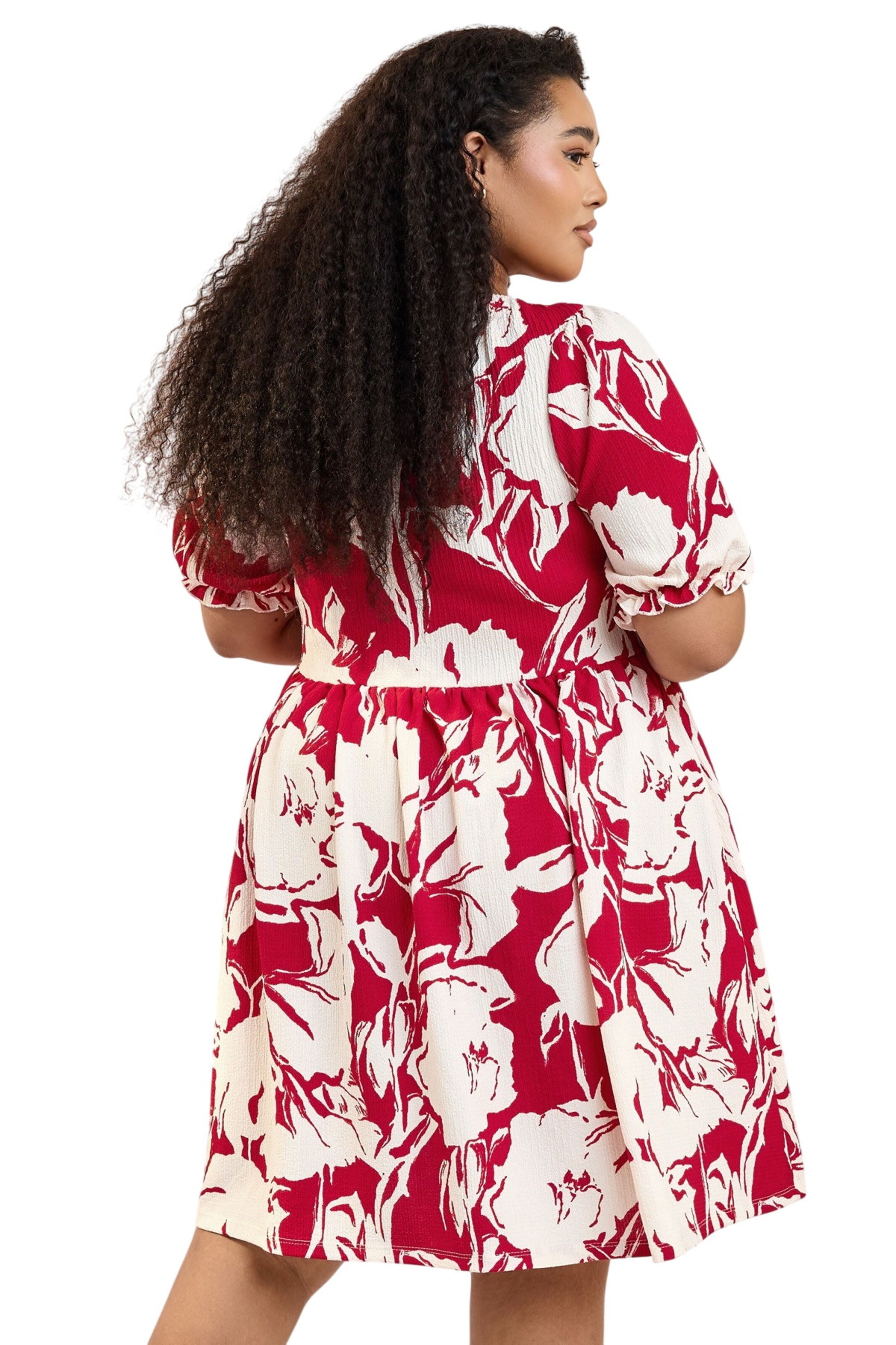 Stil Diva Jurk in Rood