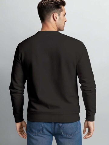 Neverless Sweatshirt 'Minimal Mountain'‌ in Schwarz