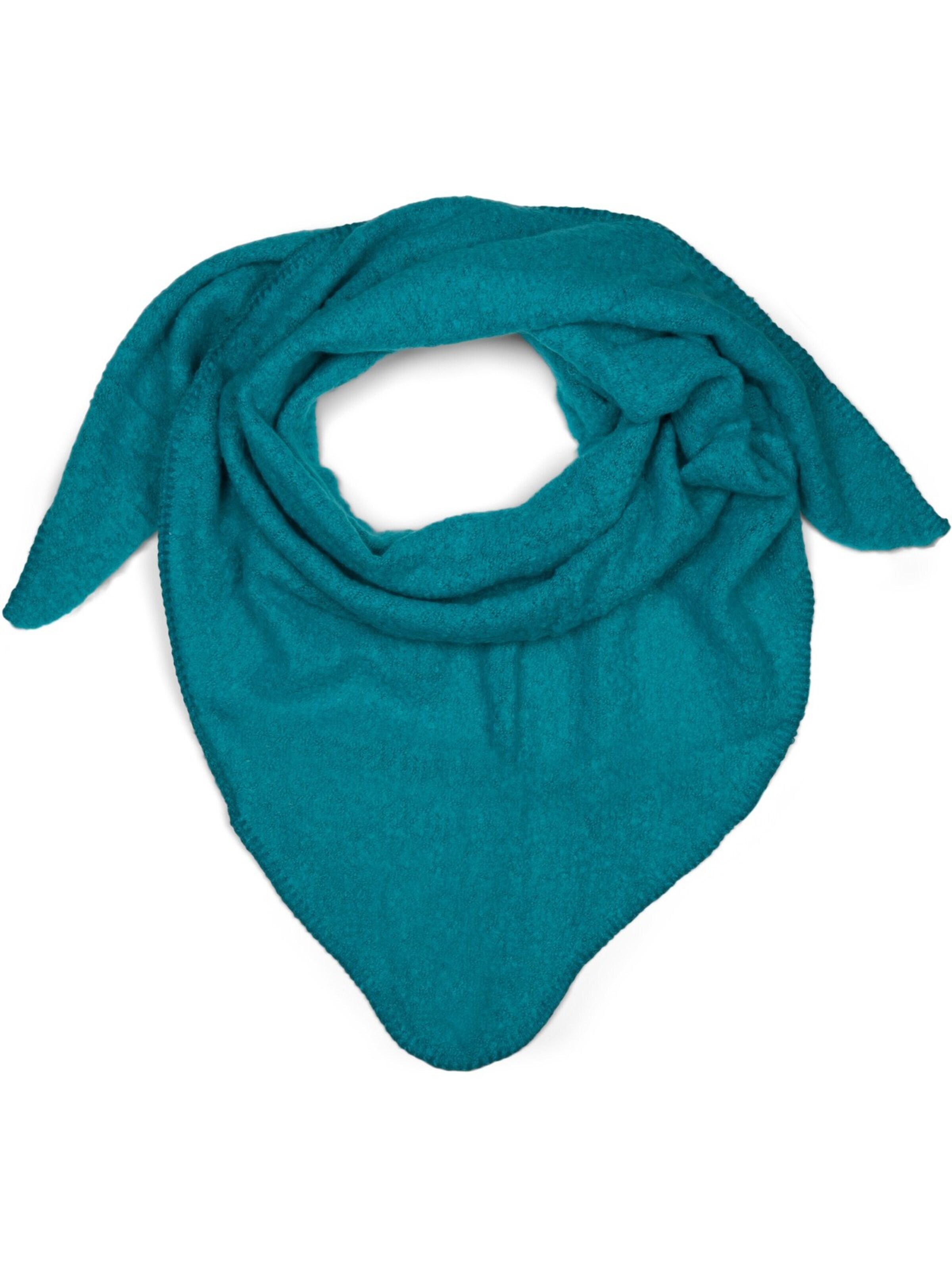 styleBREAKER Tuch 'Strick Dreiecktuch meliert'‌‌‌‌‌‌ in Blau: Vorderseite