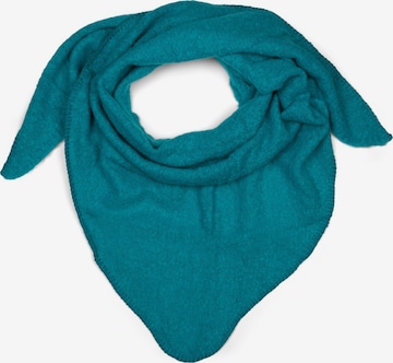 styleBREAKER Tuch 'Strick Dreiecktuch meliert' in Blau: Vorderseite