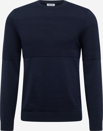 BURTON MENSWEAR LONDON Trui in Blauw: voorkant