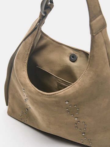 Pull&Bear Kabelka na rameno - Hnedá