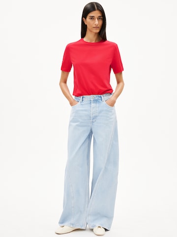 ARMEDANGELS T-Shirt LUALAA in Rot