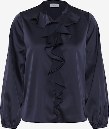 SAINT TROPEZ Bluse 'Lodisa' in Blau: Vorderseite