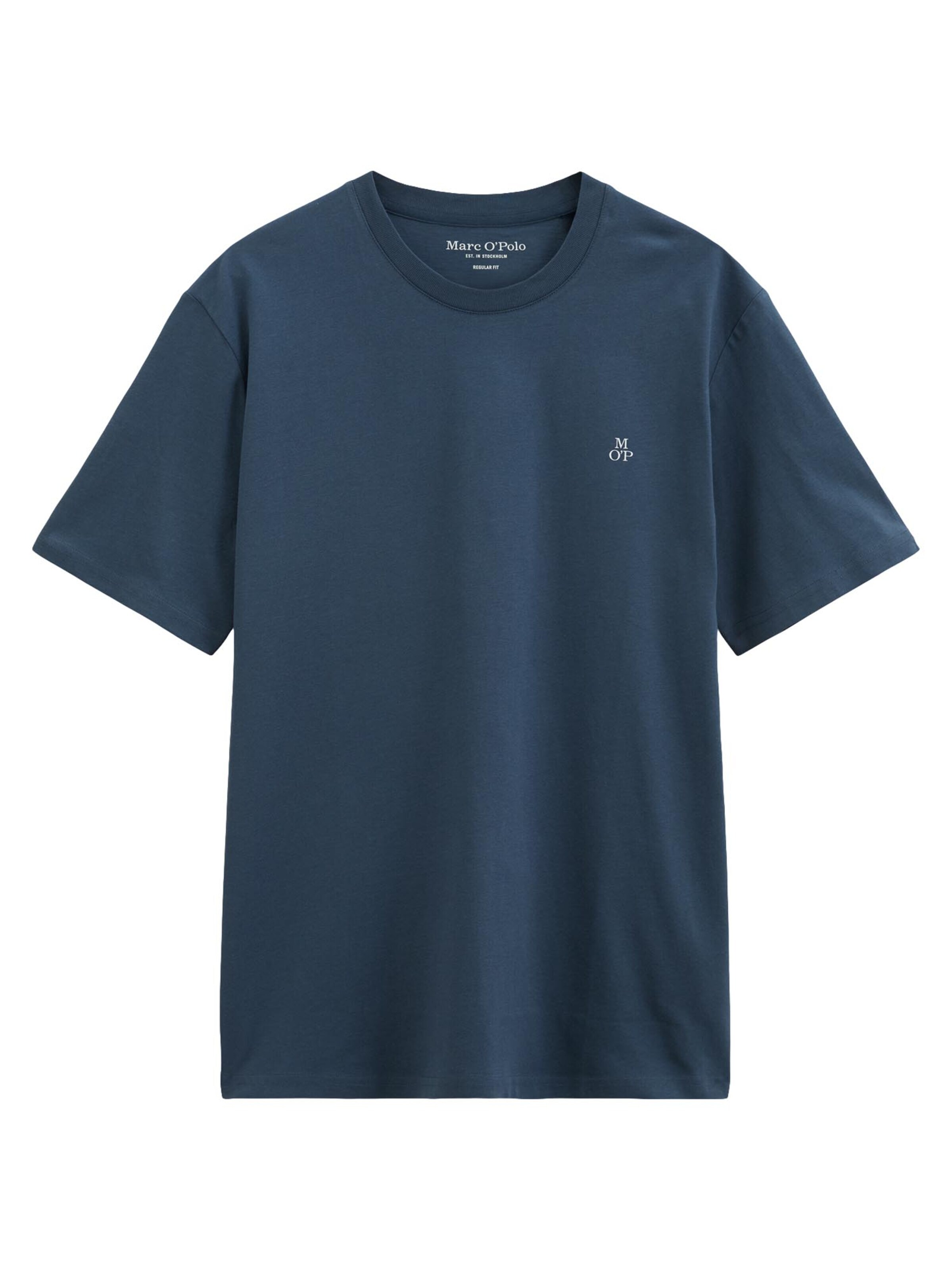 Marc O'Polo Shirt 'Kjer' in Blue: front