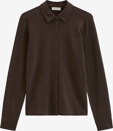 Marc O'Polo Bluse in Braun: Vorderseite