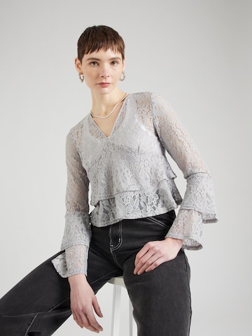 AÉROPOSTALE Blouse in Grijs: voorkant