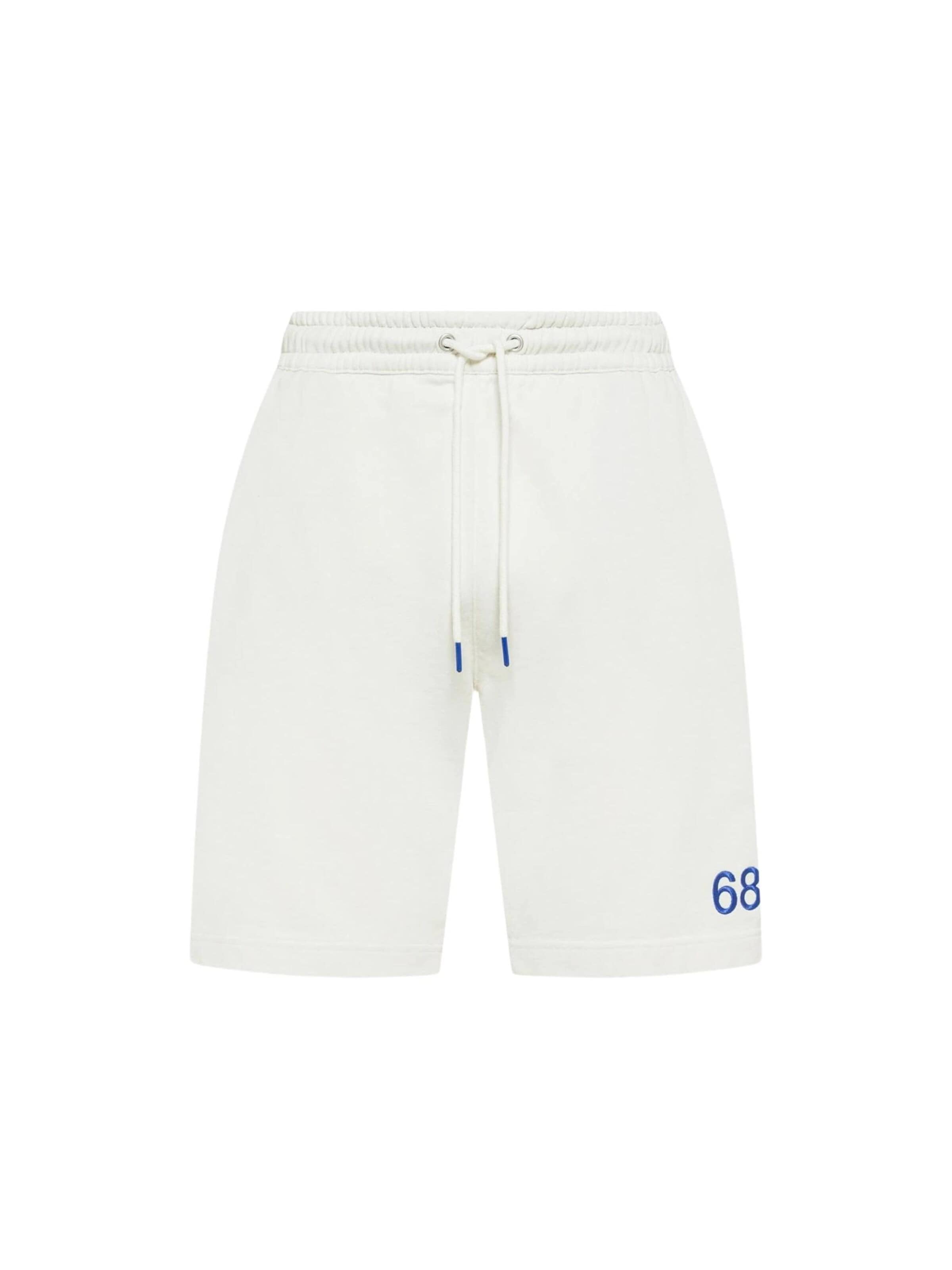 SUN68 Regular Broek 'F36140' in Wit: voorkant