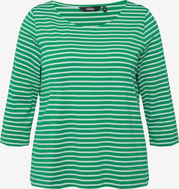 Ulla Popken T-shirt i grön: framsida