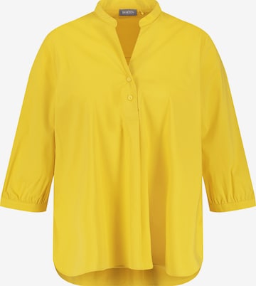 Camicia da donna di SAMOON in giallo: frontale