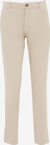 Organication Trousers in Beige: front