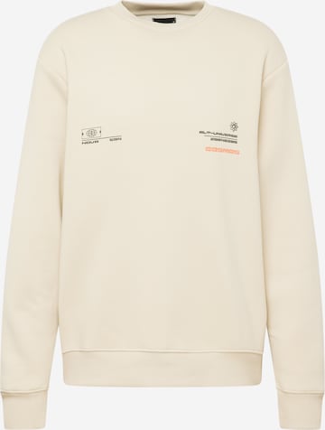 River Island Sweatshirt 'HEATMAP' i beige: forside