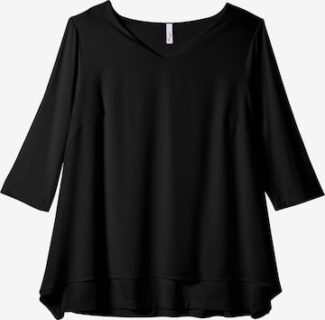 SHEEGO Bluse in Schwarz: predná strana