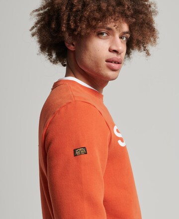 Superdry Sweatshirt 'Vintage' in Orange