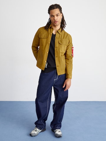 ALPHA INDUSTRIES Regular fit Átmeneti dzseki - zöld