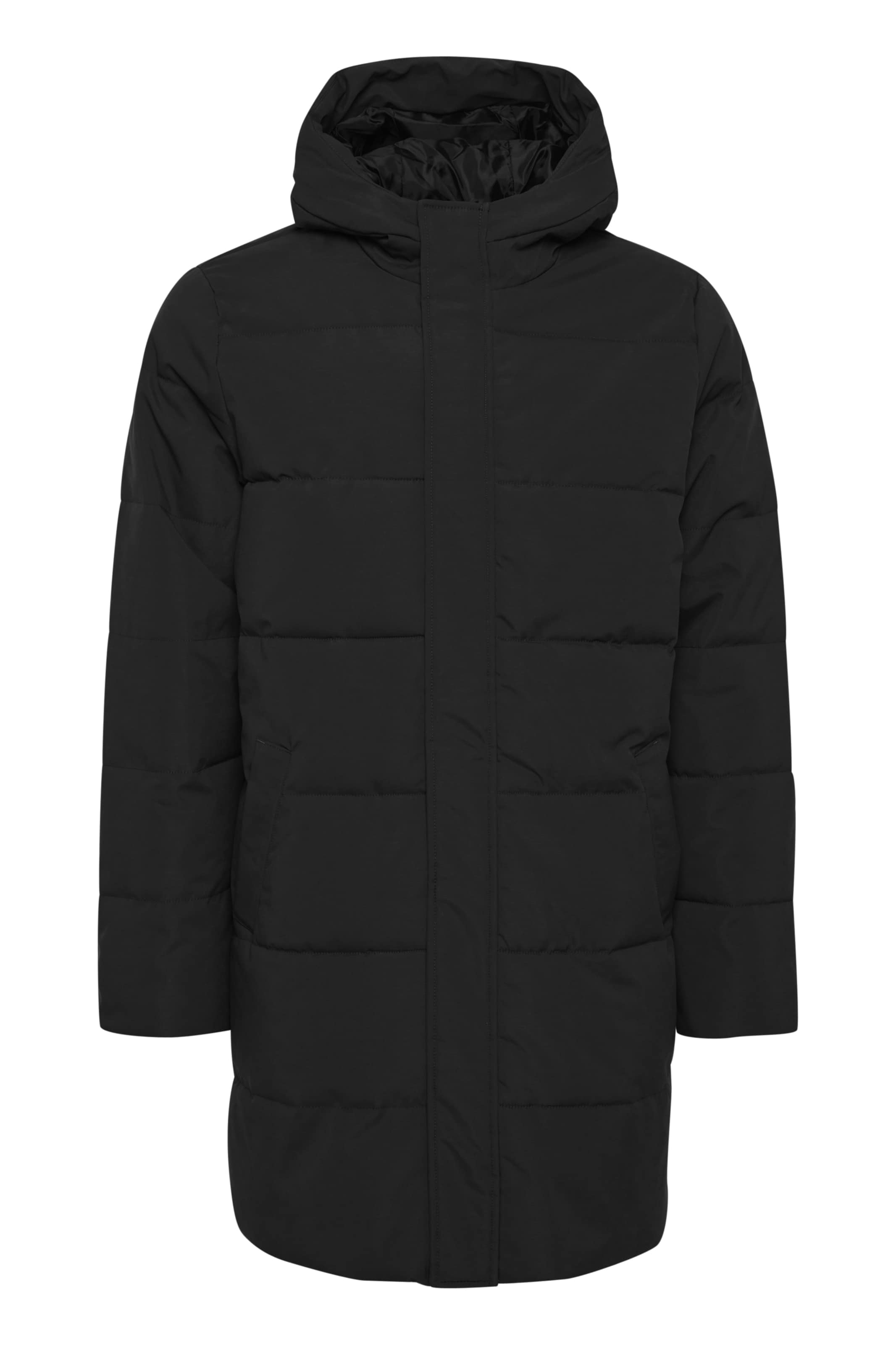 11 Project Between-season jacket in Black: front