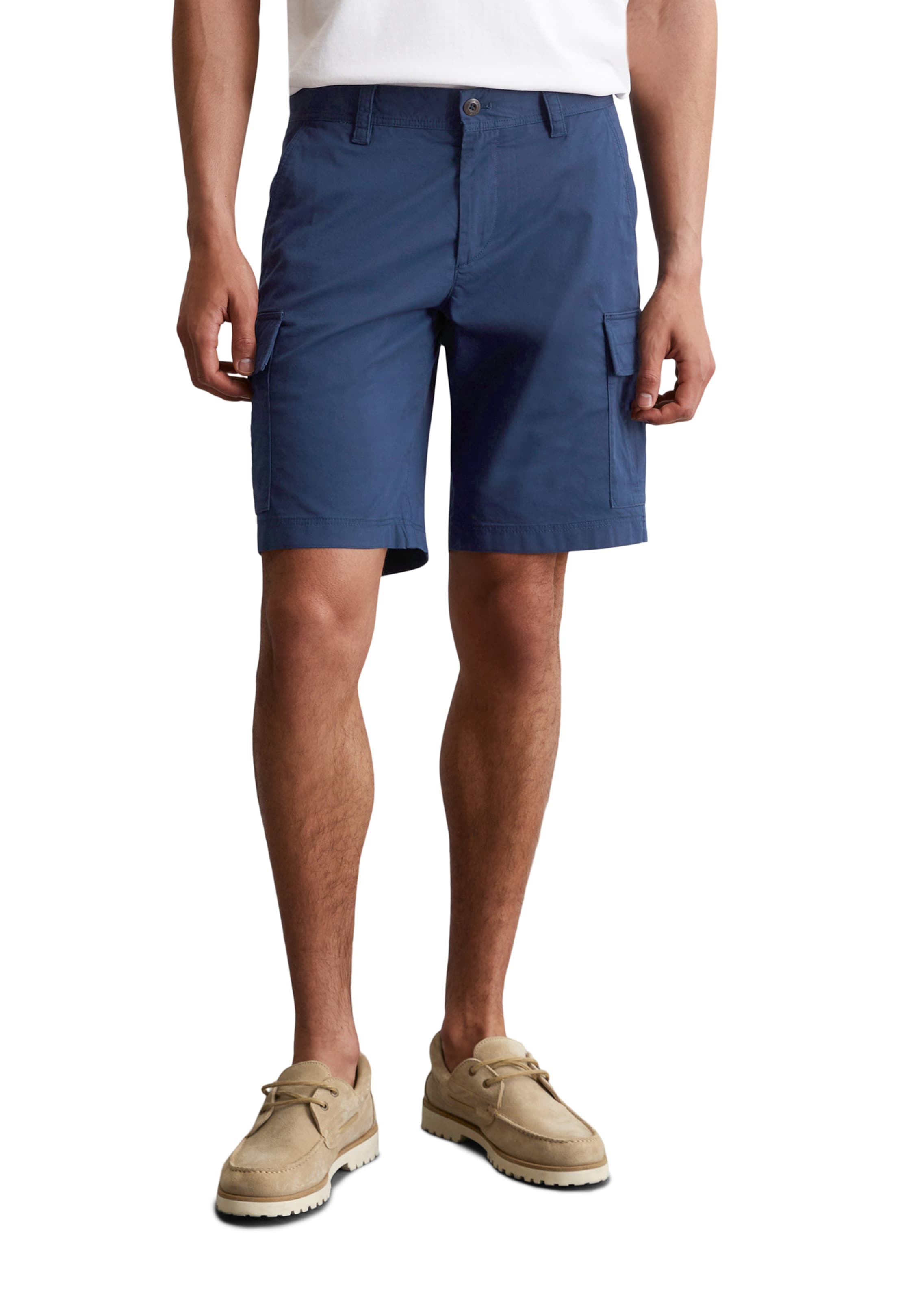 Marc O'Polo Regular Pants 'Reso' in Blue: front