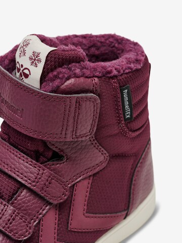 Hummel Snow Boots 'Stadil Super' in Purple