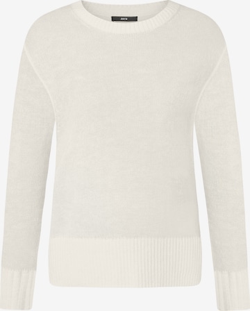Pullover di zero in bianco: frontale