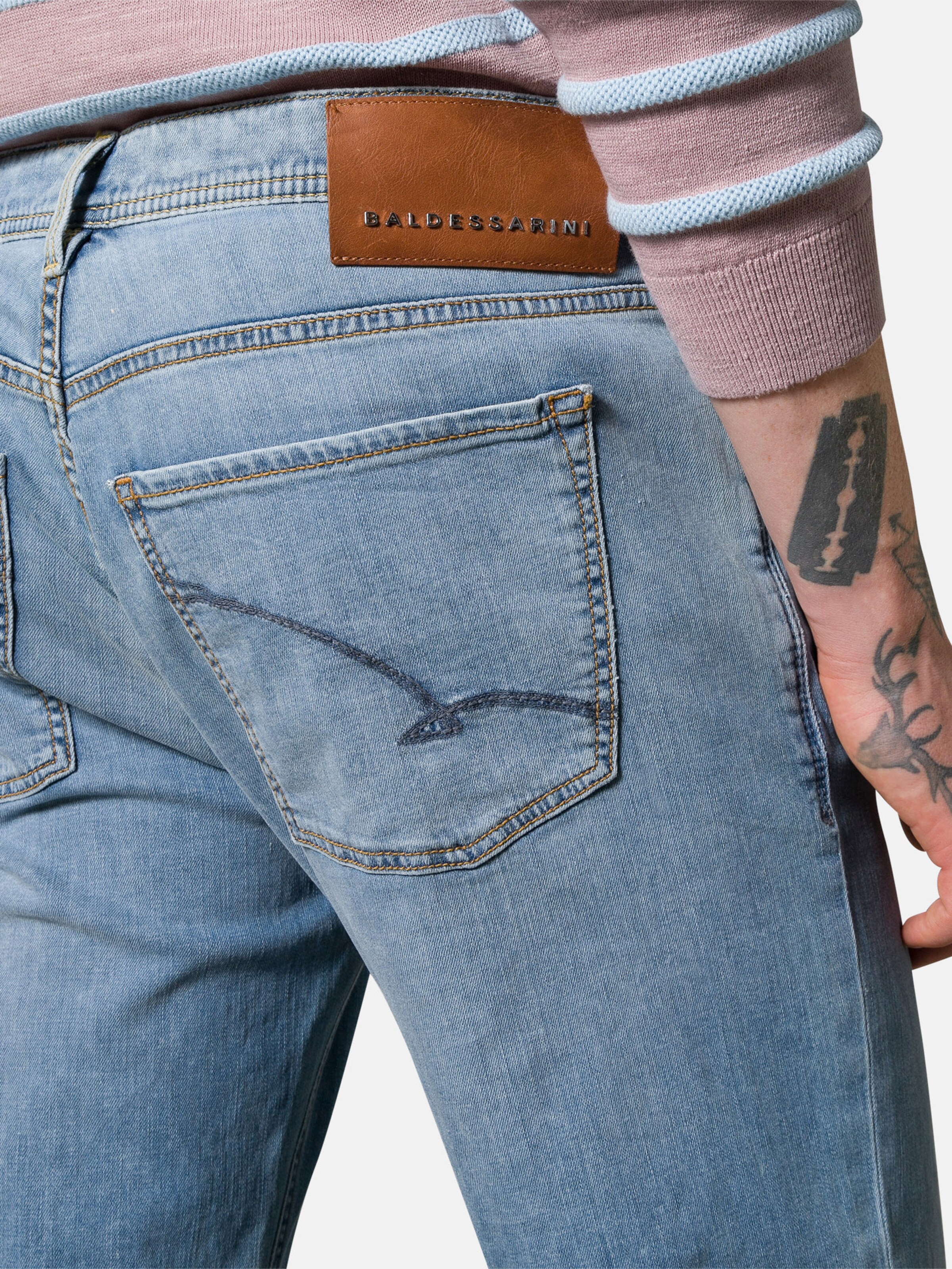 Männer Jeans Baldessarini Jeans 'Jack' in Hellblau - EA77803