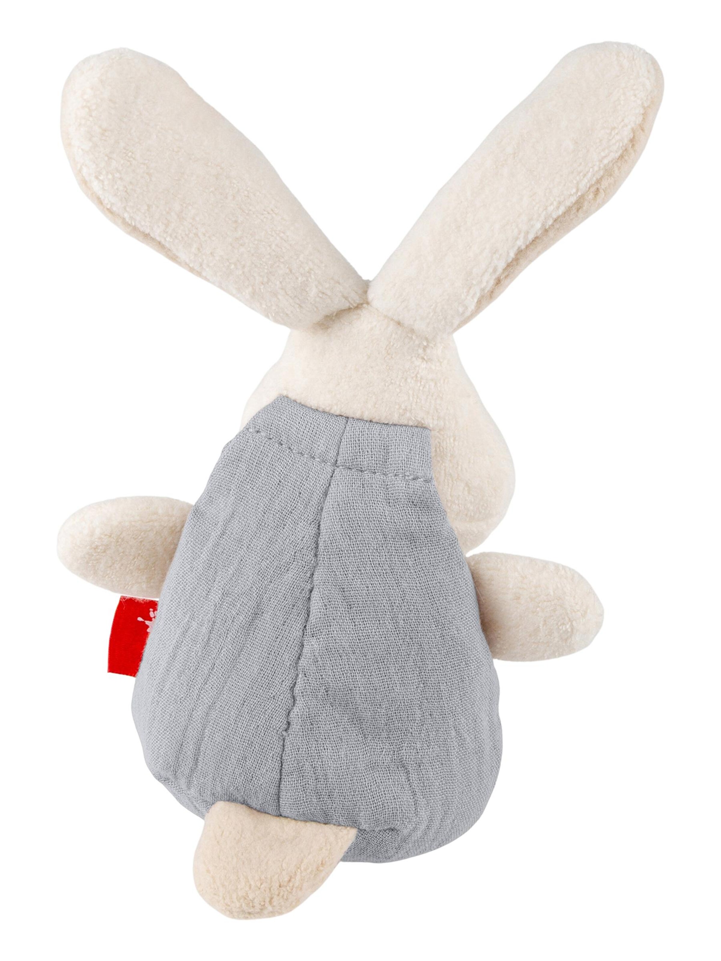 SIGIKID Kuscheltiere 'Greifling Hase sigibaby'‌‌‌‌‌‌‌‌ in Grau