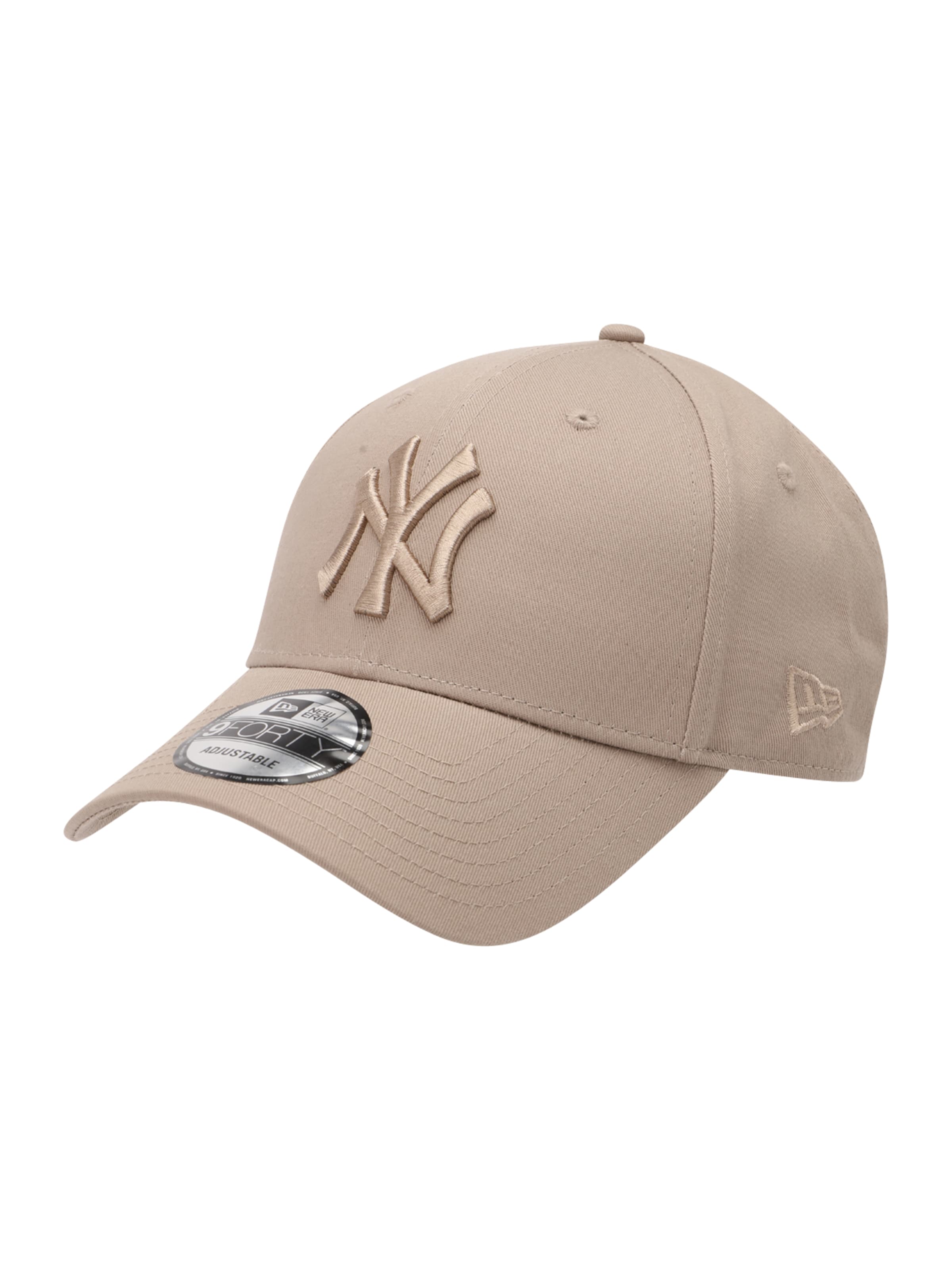 Cappello da baseball 'NOS LEAGUE ESS 9FORTY NEYYAN' di NEW ERA in beige: frontale
