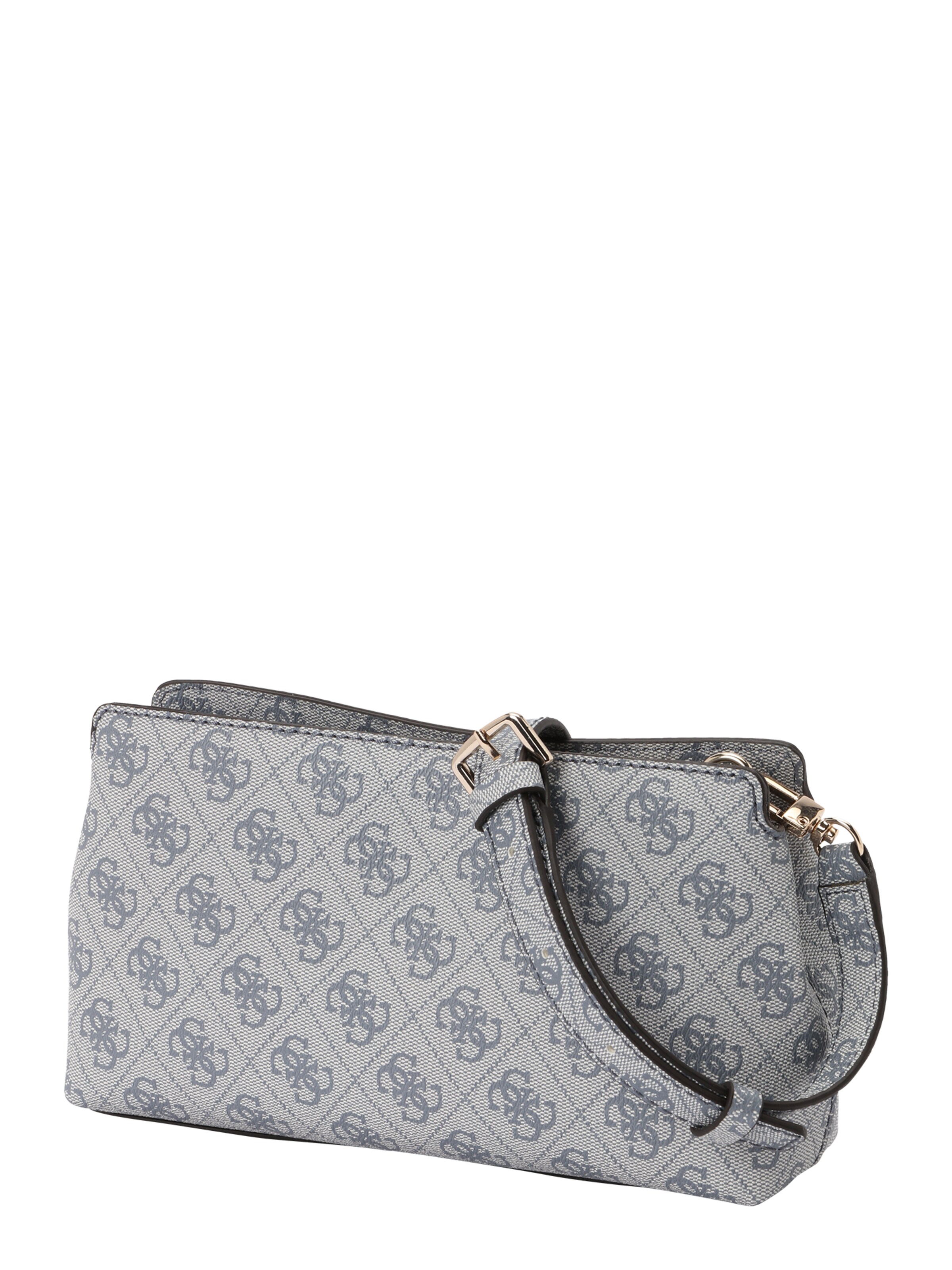 GUESS Válltáska 'KATYA CROSSBODY TOP ZIP' - szürke