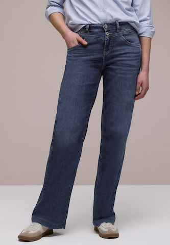 Street One Studio Loose fit Jeans in Blue: front