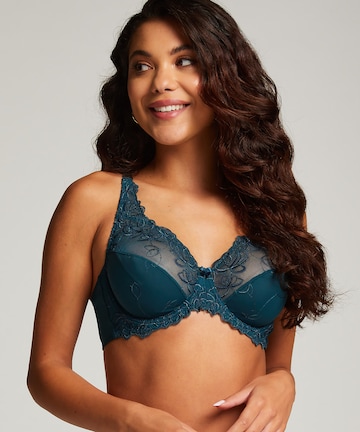 Invisible Soutien-gorge Hunkemöller en bleu : devant