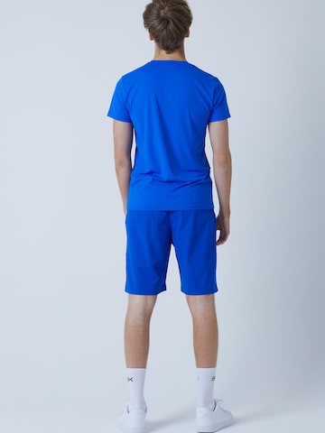 Regular Pantalon de sport 'Shorts' SPORTKIND en bleu