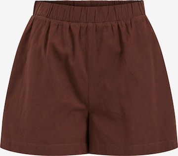 VILA Regular Shorts in Braun: predná strana