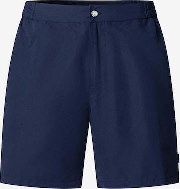 Shorts de bain Hackett London en bleu : devant
