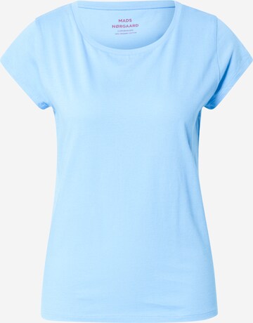 MADS NORGAARD COPENHAGEN Shirt 'Teasy ' in Blauw: voorkant