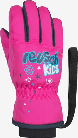 REUSCH Athletic Gloves 'Kids' in Pink