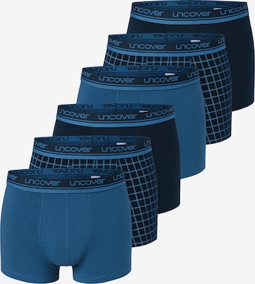 Boxers uncover by SCHIESSER en bleu : devant