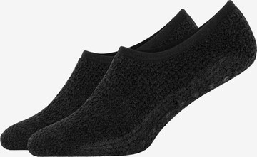 SNOCKS Ankle Socks in Black: front