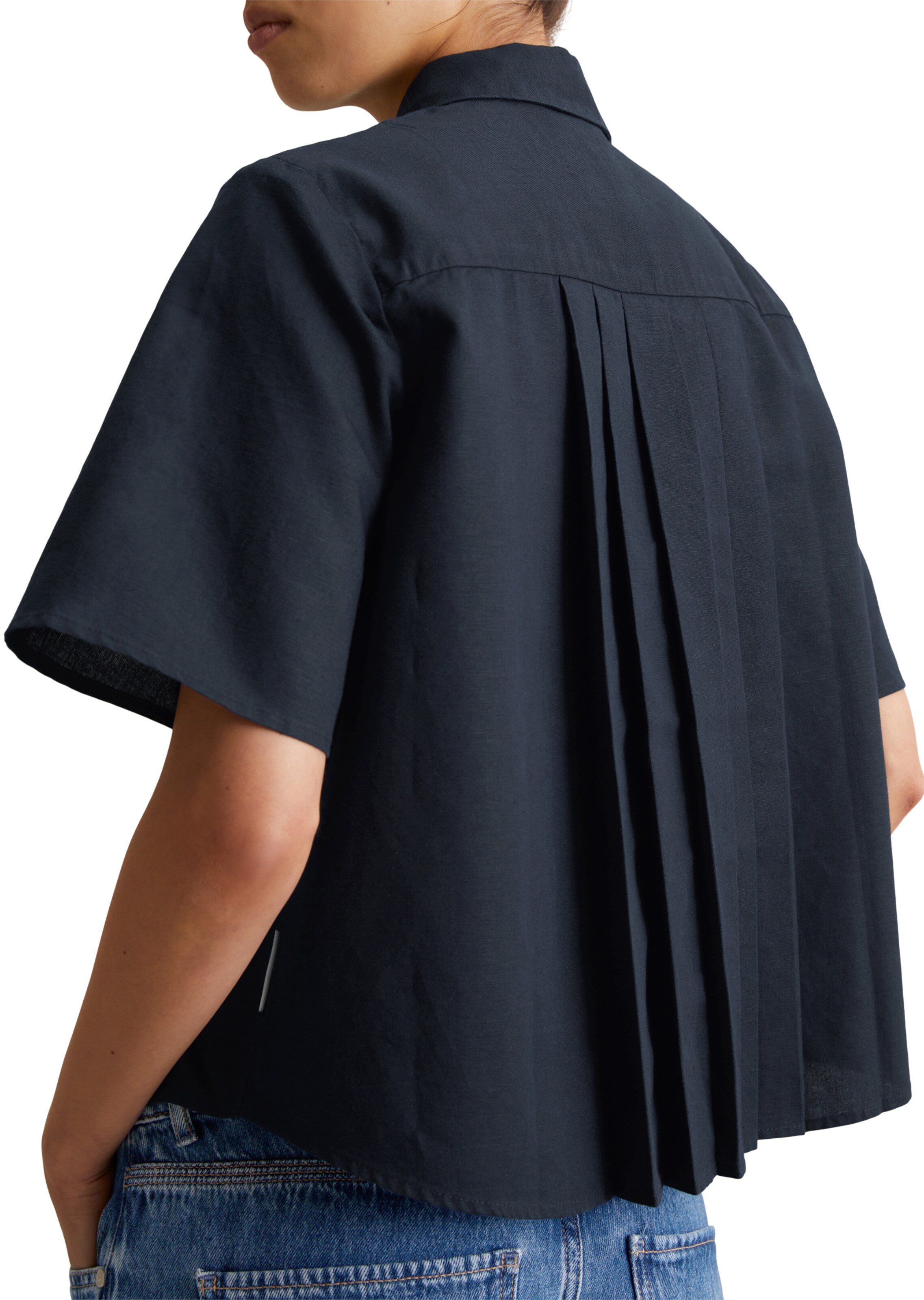 Marc O'Polo DENIM Bluse in Blau