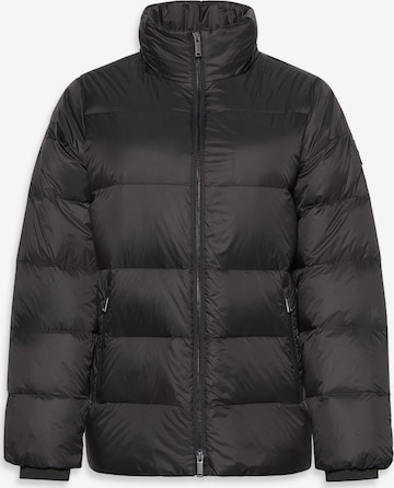 Calvin Kleinregular Zimska jakna - crna boja: prednji dio