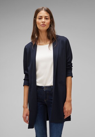 STREET ONE Blazer in Blue: front