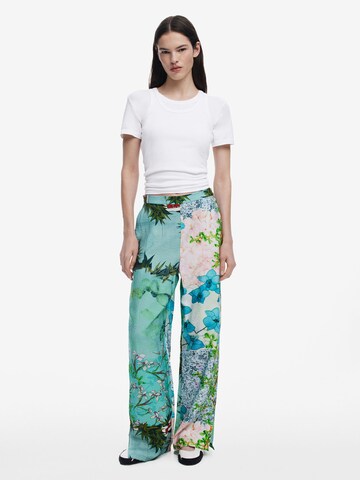 Desigual - Loosefit Pantalón en verde