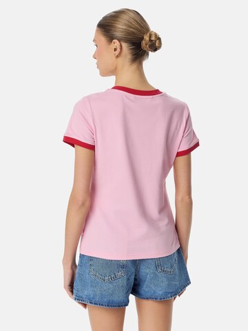 Cardio Bunny T-shirt 'RETRO' i rosa