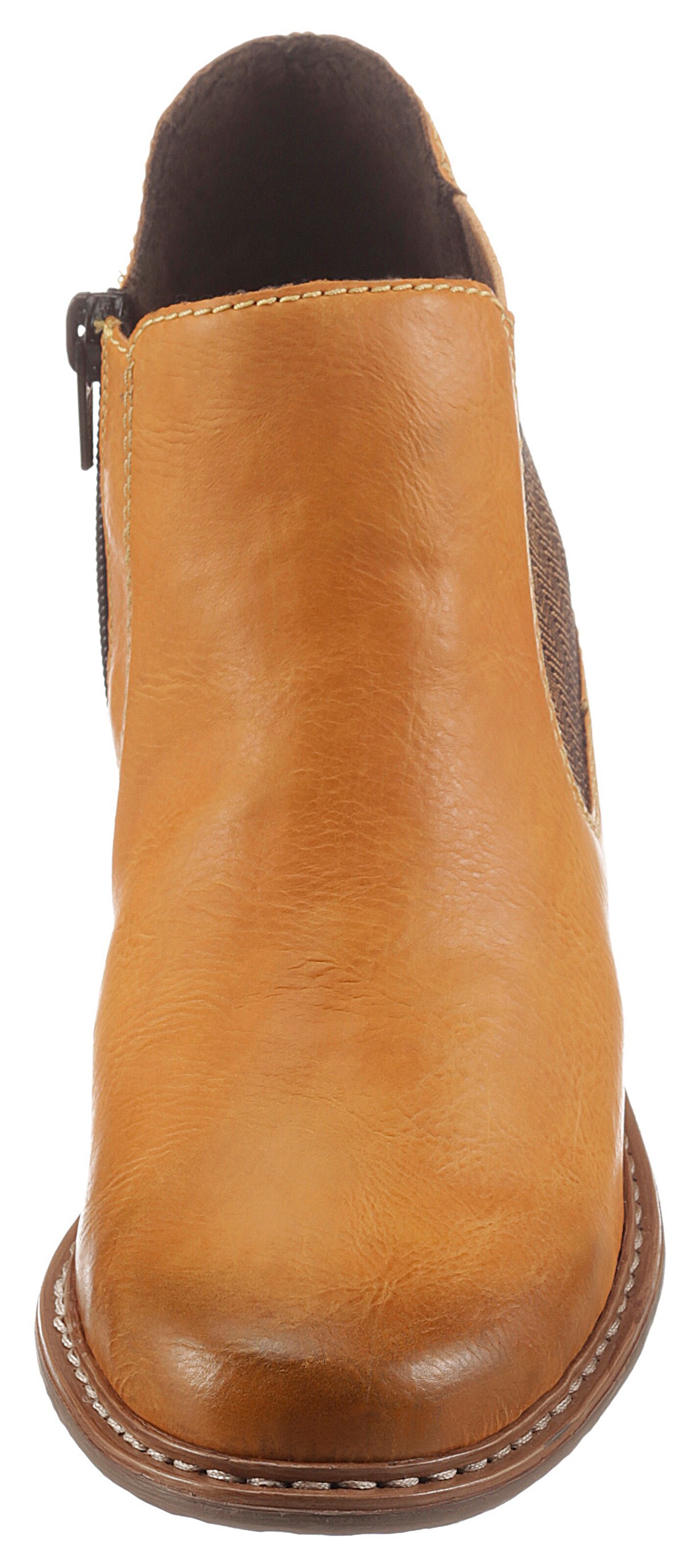 Frauen Stiefeletten RIEKER Chelsea Boots in Braun, Cognac - NZ14772 Frauen Stiefeletten RIEKER Chelsea Boots in Braun, Cognac - NZ14772