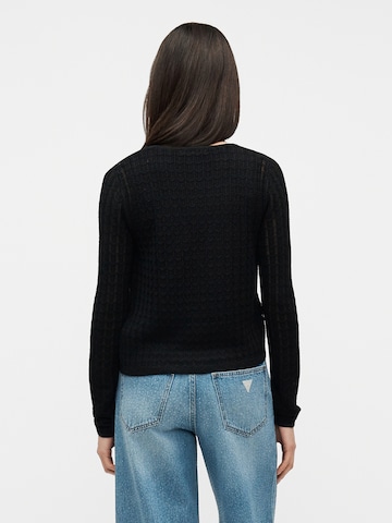 GUESS Плетена жилетка 'ROSALYN' в черно