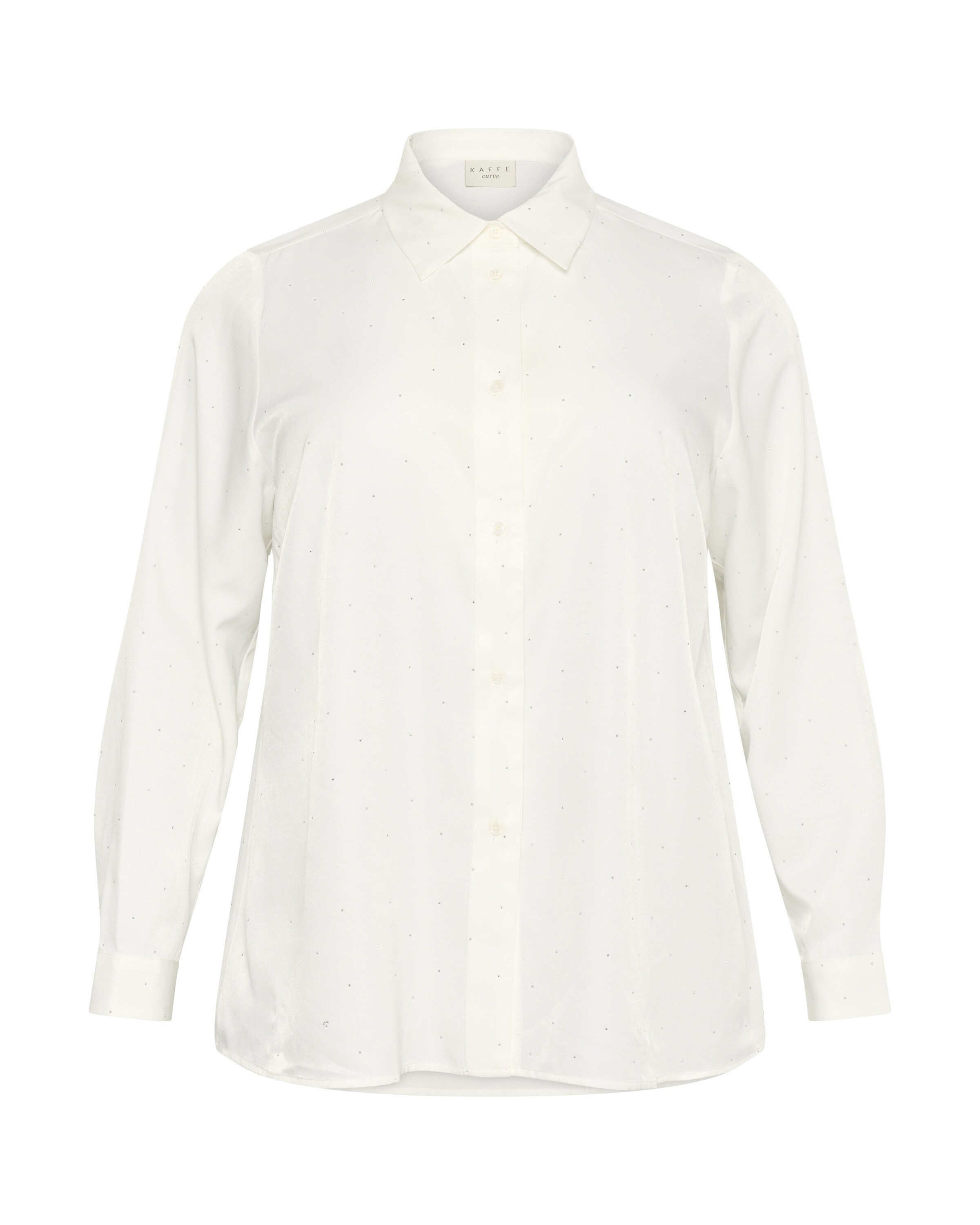 KAFFE CURVE Shirt 'KCada ' in White: front