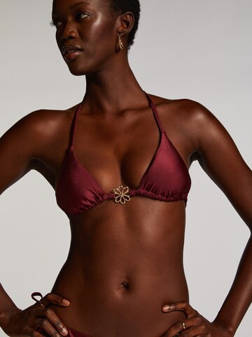 Triangolo Top per bikini 'Yucatan' di Hunkemöller in rosso