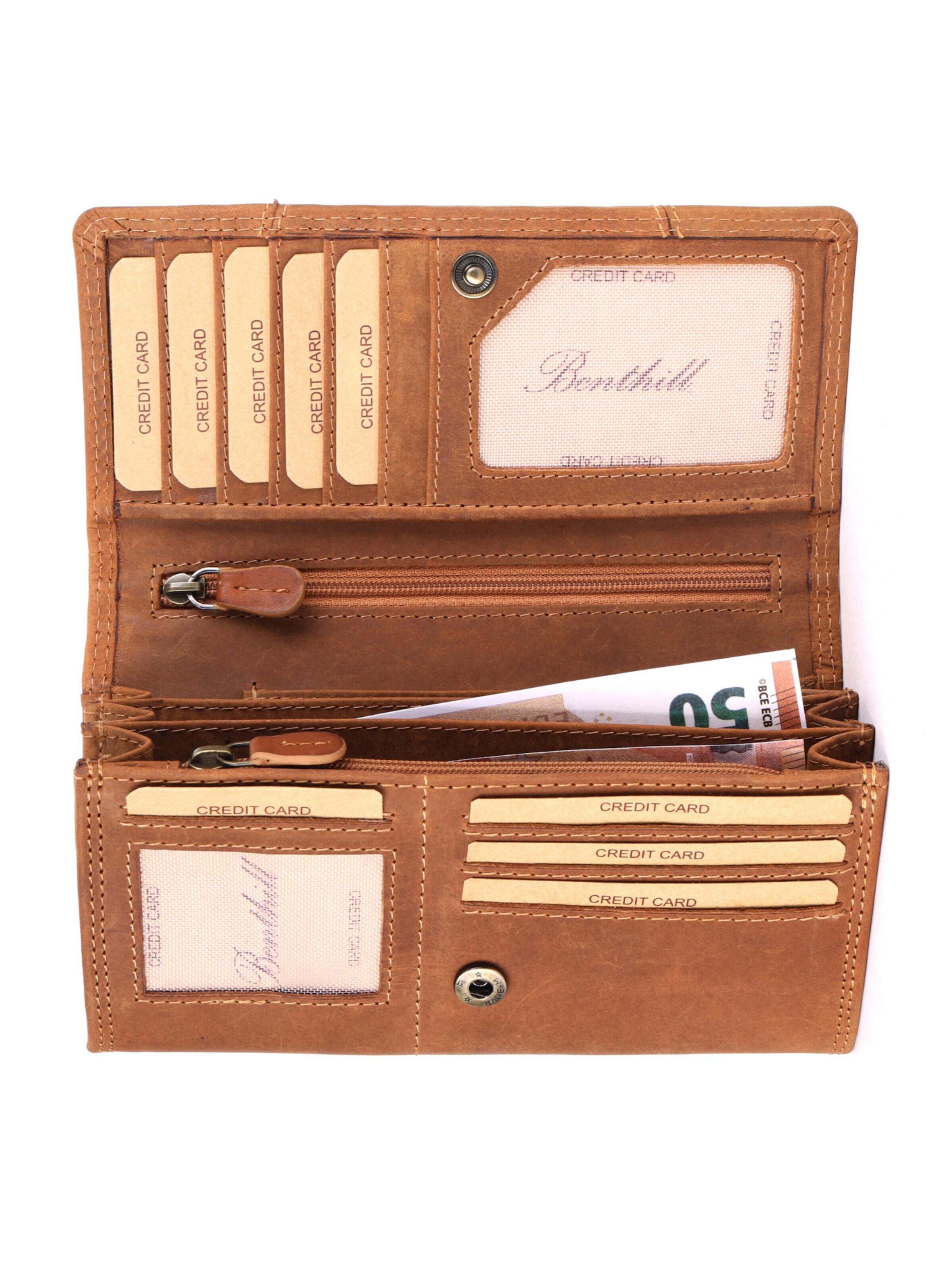 Benthill Wallet in Brown