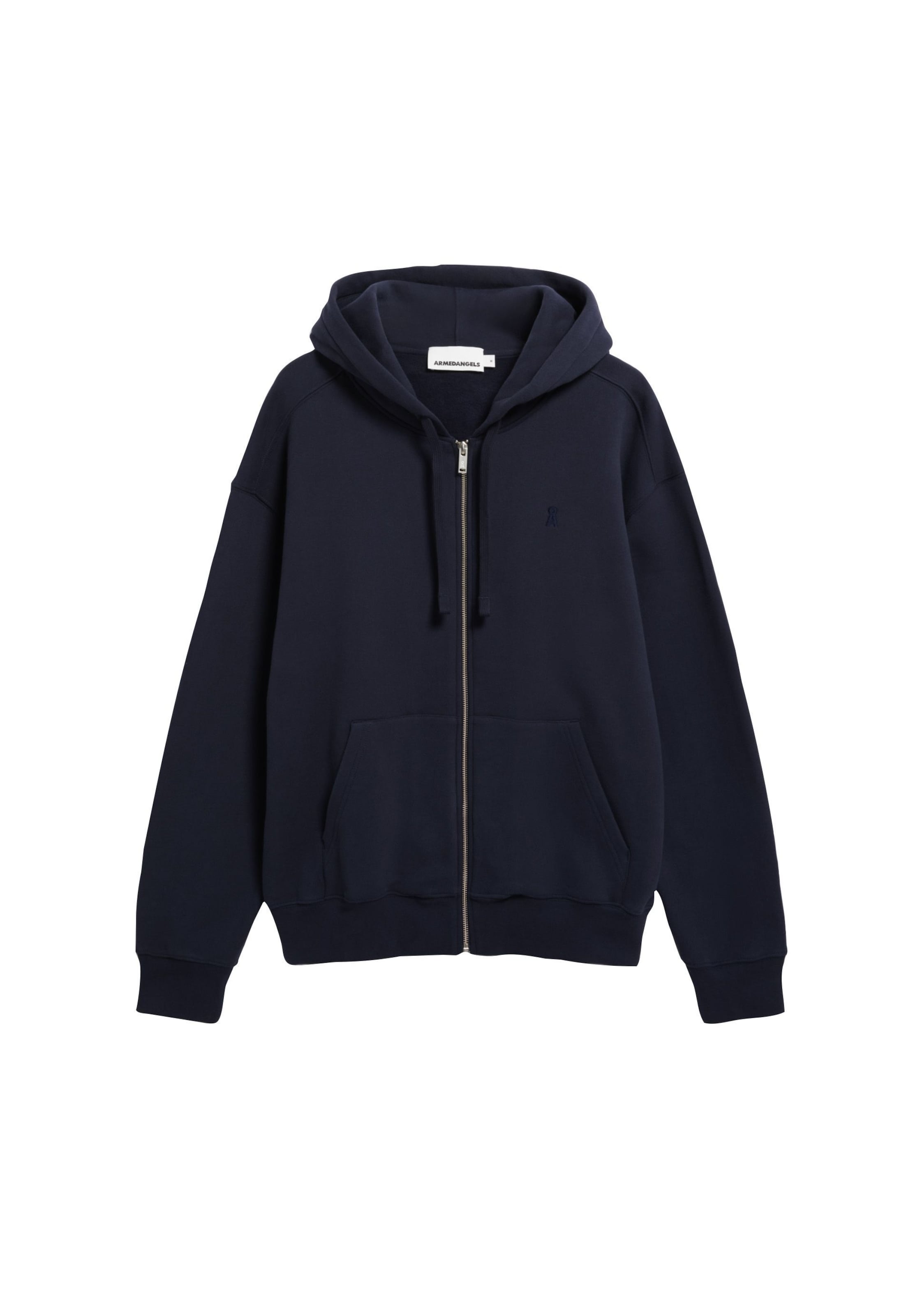 ARMEDANGELS Sweat jacket in Blue: front